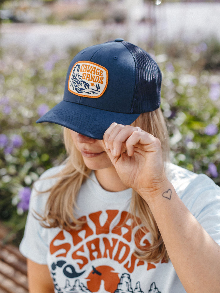 Savage Sands Curved Trucker - Iconic Arizona