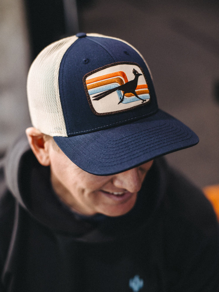 70s Roadrunner Low Profile Curved Trucker - Iconic Arizona