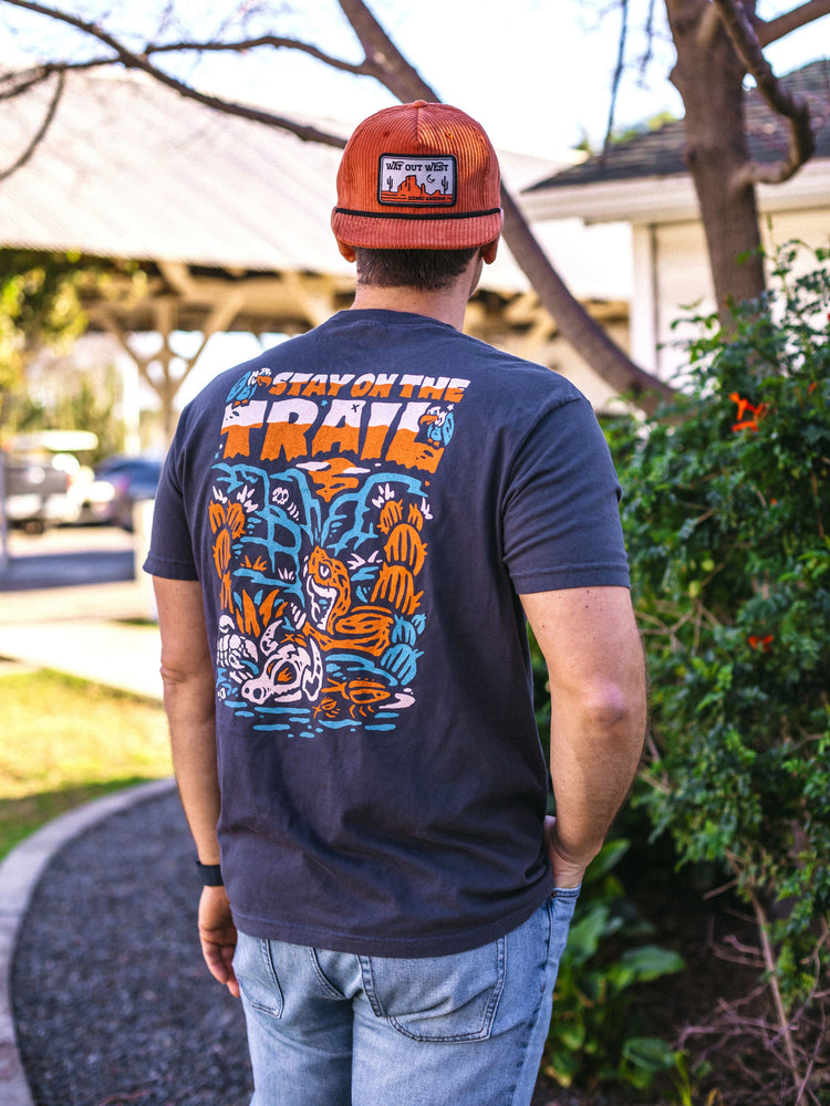 Stay on the Trail Unisex Tee - Iconic Arizona