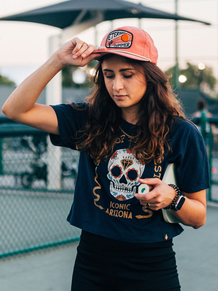 Soul of the West Ladies Crop Tee - Iconic Arizona