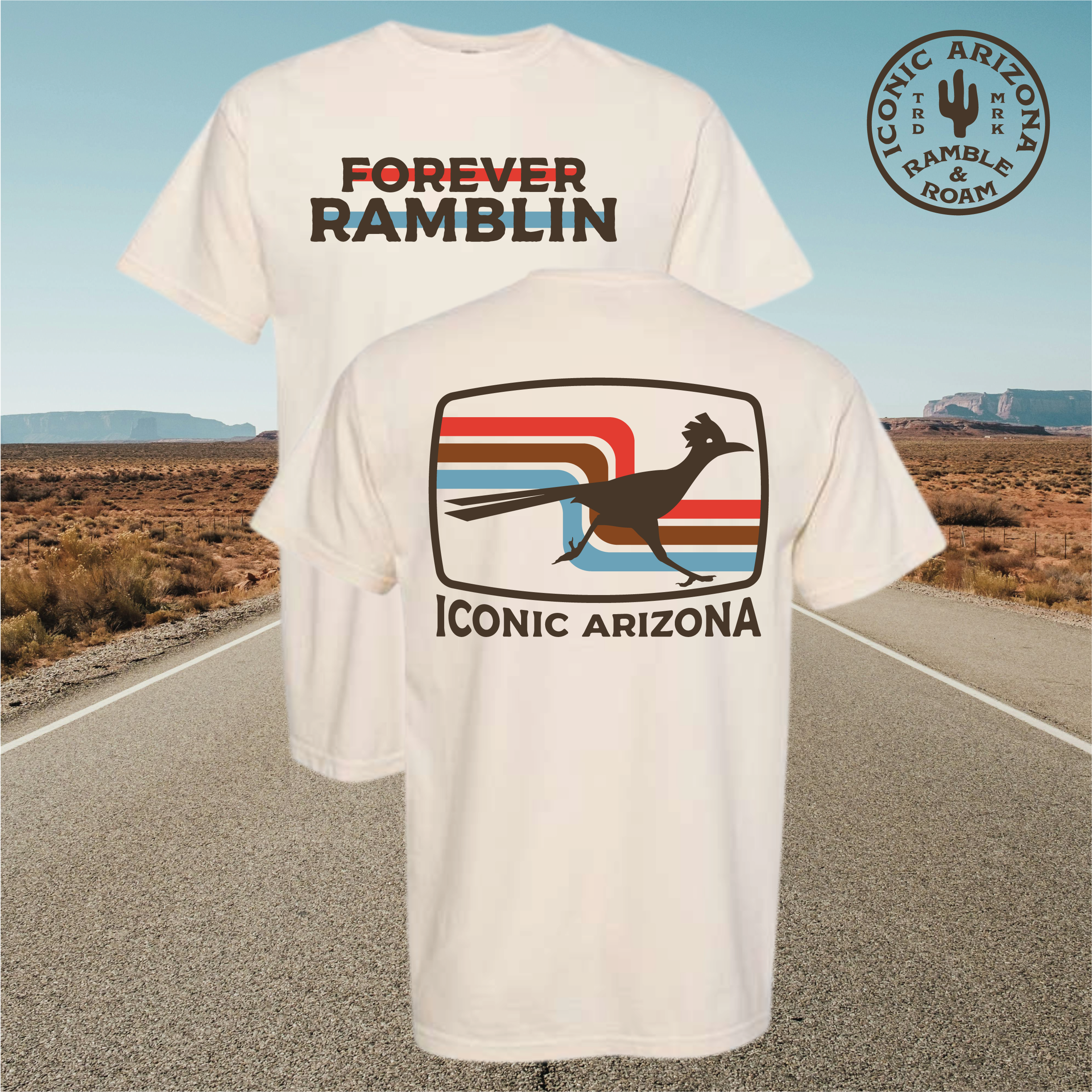 70s Roadrunner Unisex Tee – Iconic Arizona