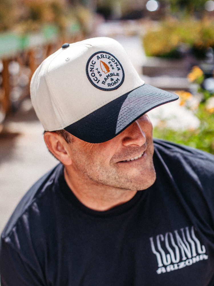 Arrowhead Two Tone Hat - Iconic Arizona