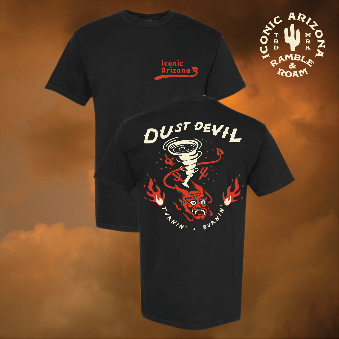 Dust Devil Unisex Tee – Iconic Arizona