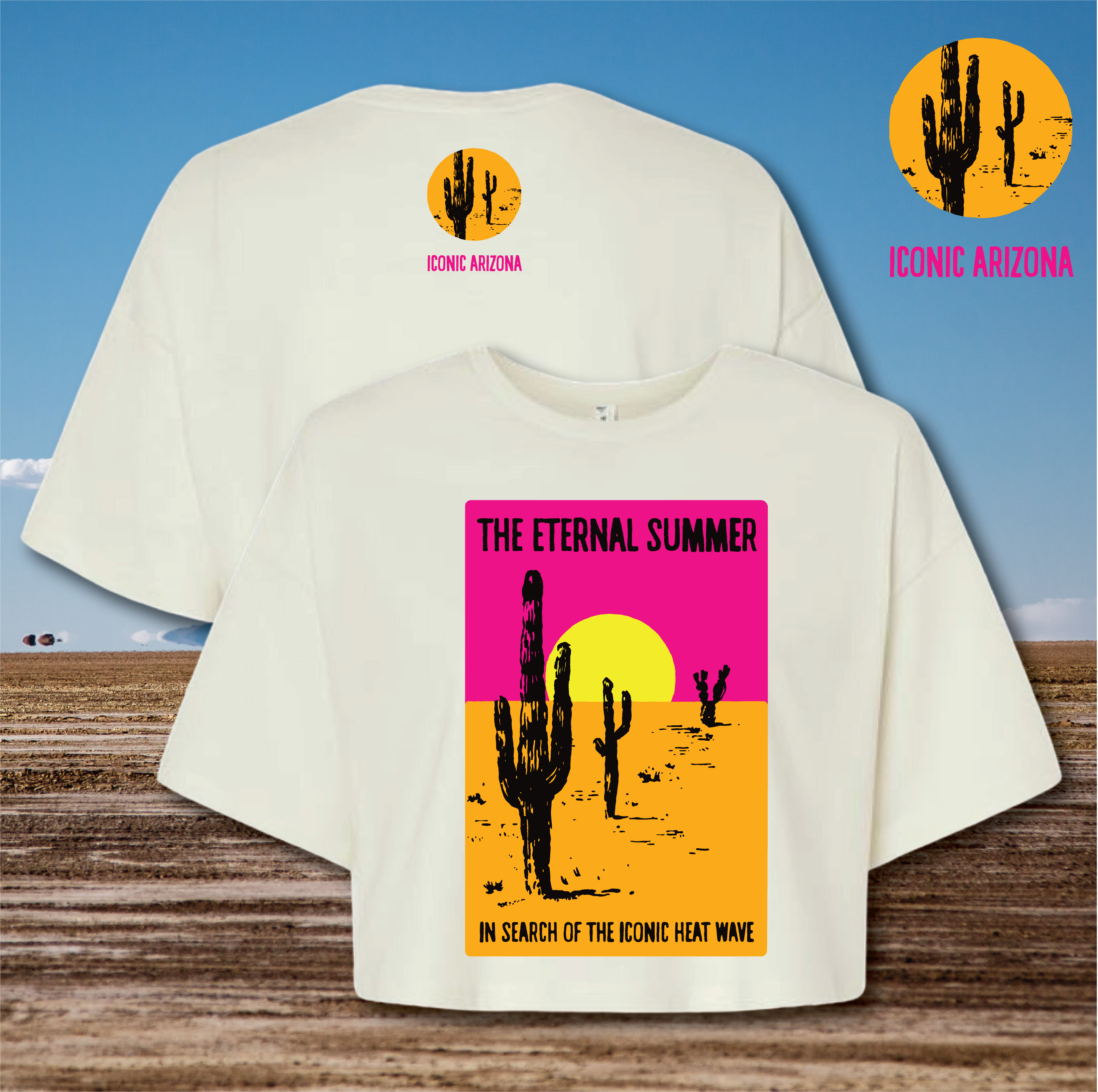 Eternal Summer Ladies Crop Tee