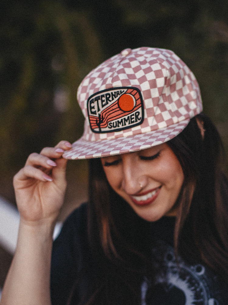 Eternal Summer - Checkerboard Hat - Iconic Arizona