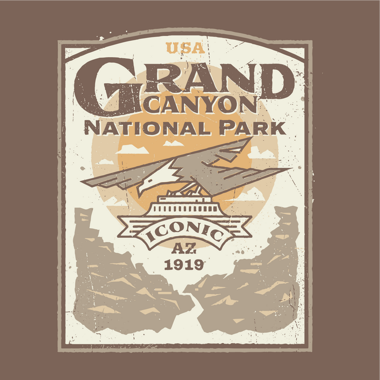 Grand Canyon NP Unisex Tee - Iconic Arizona