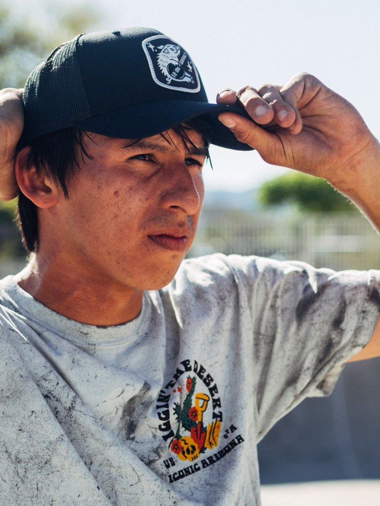 Pickin' Javelina - Curved Trucker Hat - Iconic Arizona