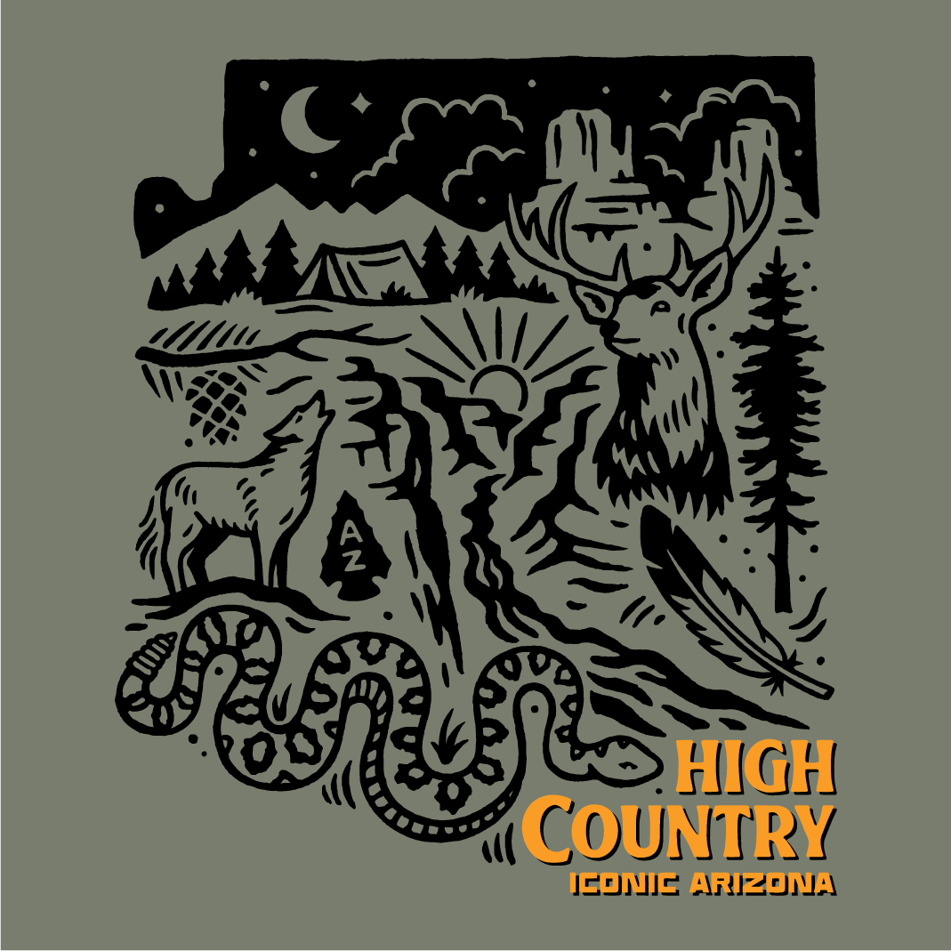Up North Unisex Tee - Iconic Arizona