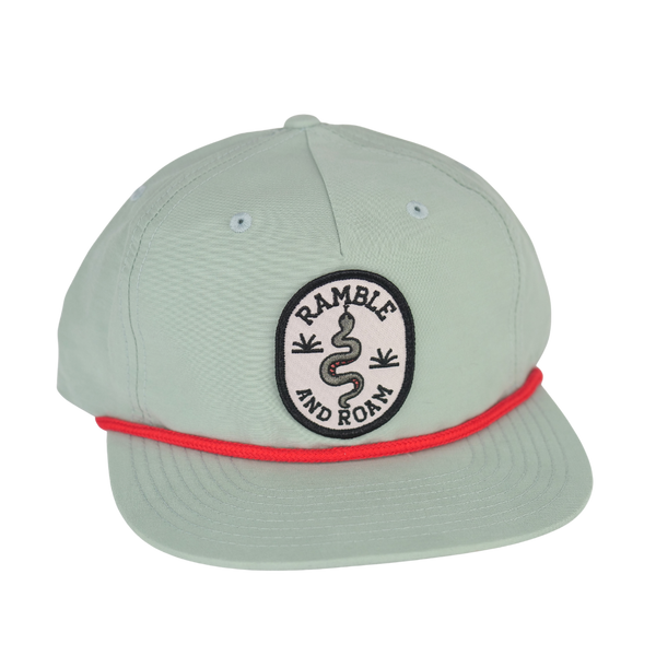 Ramble and Roam Rope Unstructured - Seafoam/Red – Iconic Arizona